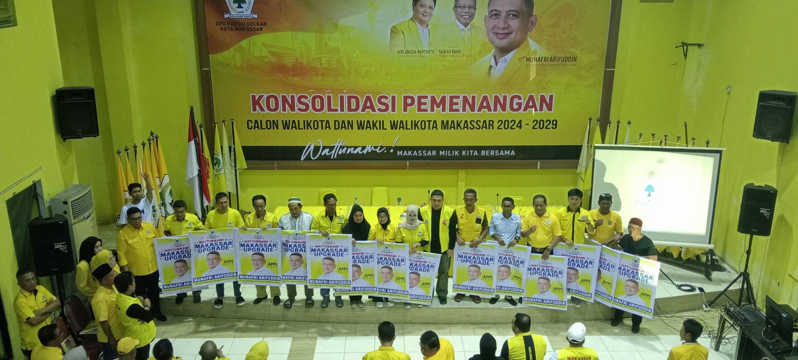 Gelar Konsolidasi Kemenangan di DPD II Golkar, Appi : Target Harus Menang