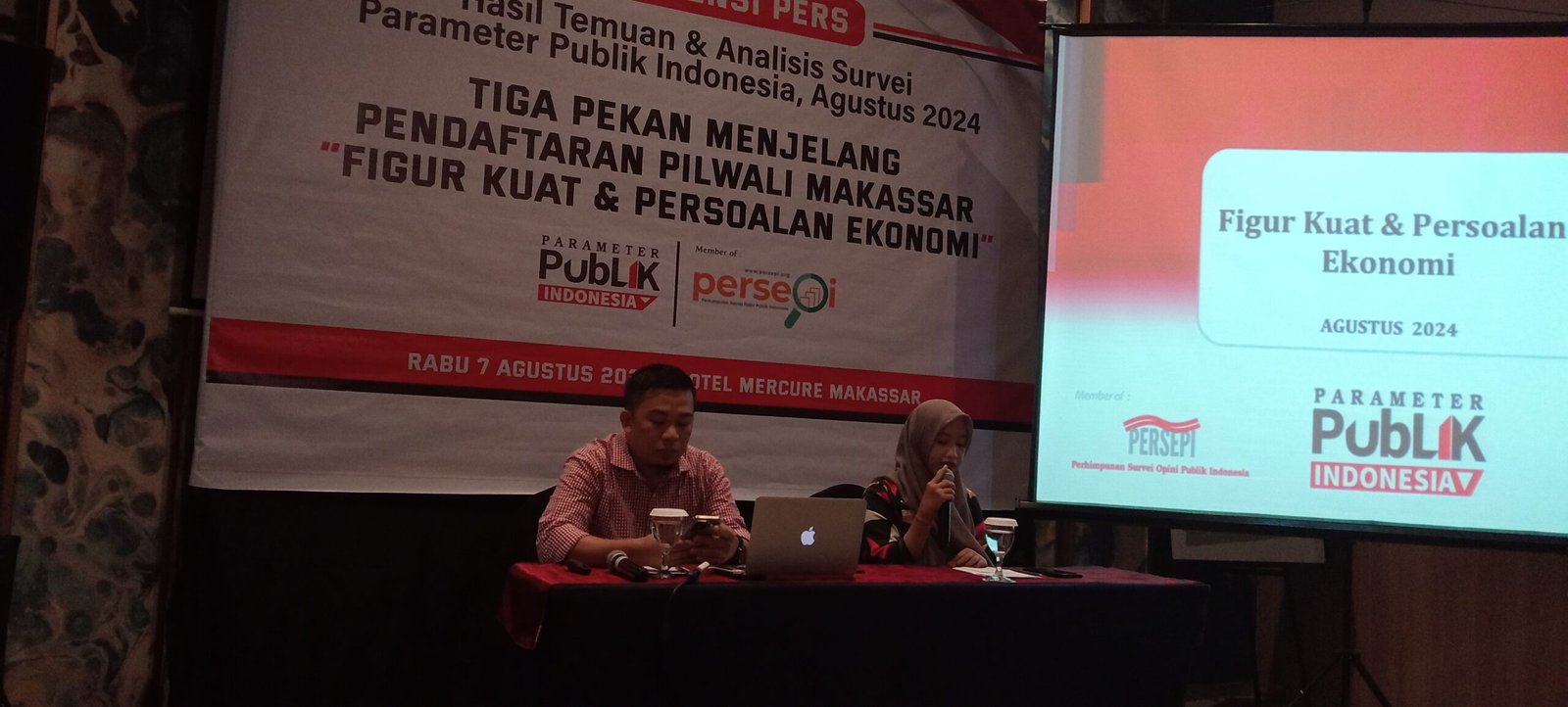 Rilis Hasil Survei PPI Elektabilitas Sejumlah Figur Untuk Pilwalkot Makassar, Appi Unggul 46,6%, Indira 30,7% dan Seto 10,7%