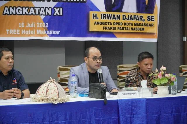 Anggota DPRD Makassar Irwan Djafar Gelar Sosper Perlindungan Perawat