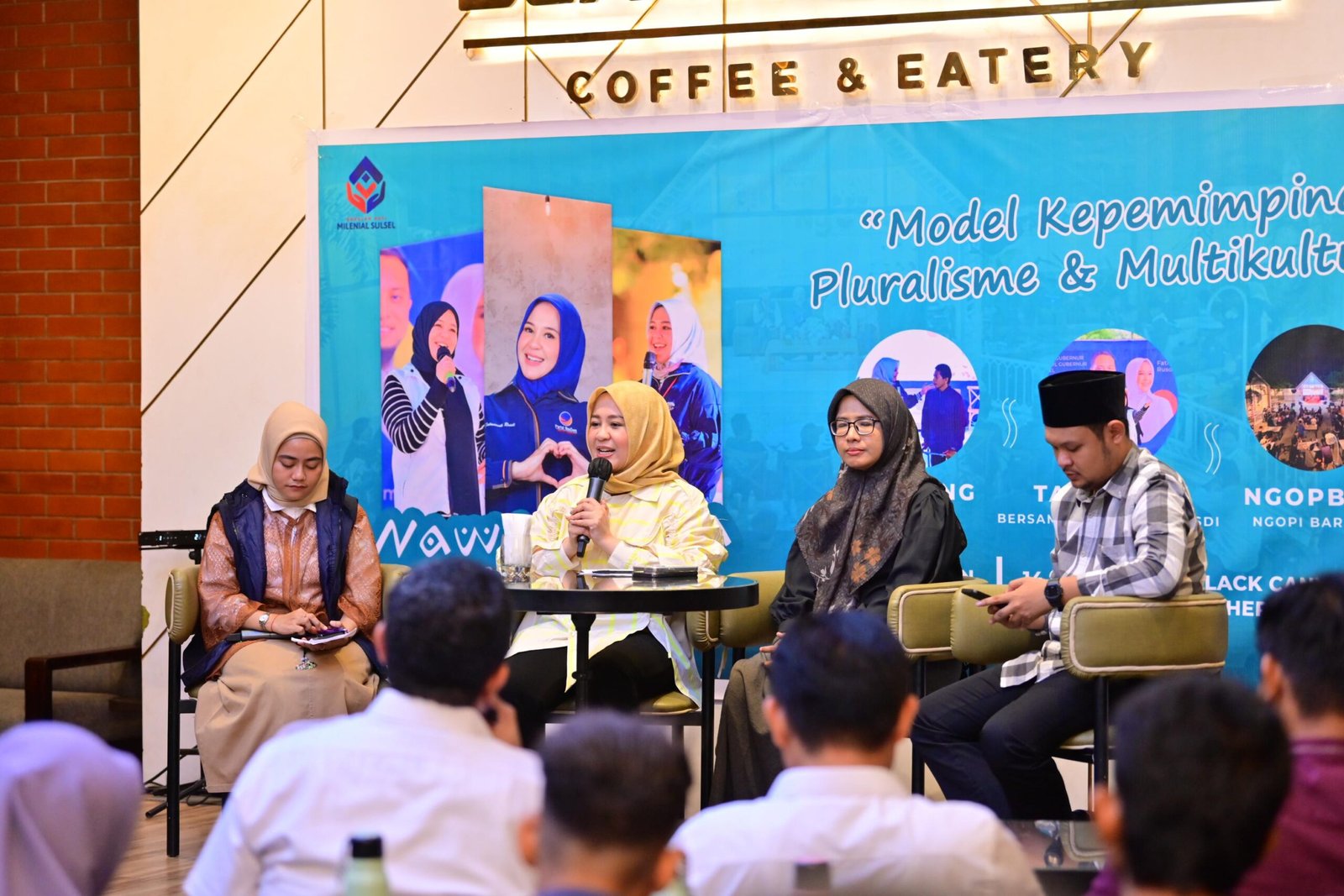 Lintas Aktivis Dialog Bareng Fatmawati Rusdi, Bahas Kepemimpinan Inklusif