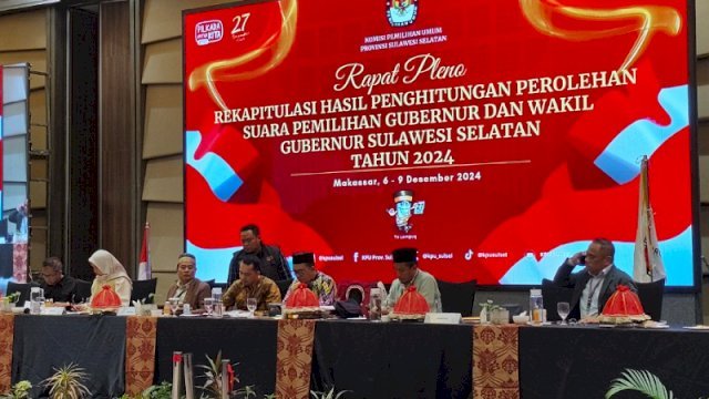 Resmi: KPU Tetapkan Andi Sudirman-Fatmawati Sebagai Pemenang Pilgub Sulsel 2024