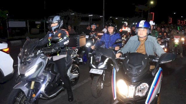 Ketua DPRD Makassar Supratman dan Forkopimda Makassar Tinjau Pos Pengamanan Mudik Idulfitri 1446 H