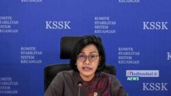Menteri Keuangan Sri Mulyani bakal menghemat 15 item belanja di kementerian/lembaga pada tahun 2026. (ANTARA FOTO/FAUZAN)