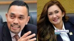 Dua politisi Partai NasDem, Ahmad Sahroni dan Nafa Urbach dicopot sebagai anggota DPR RI.