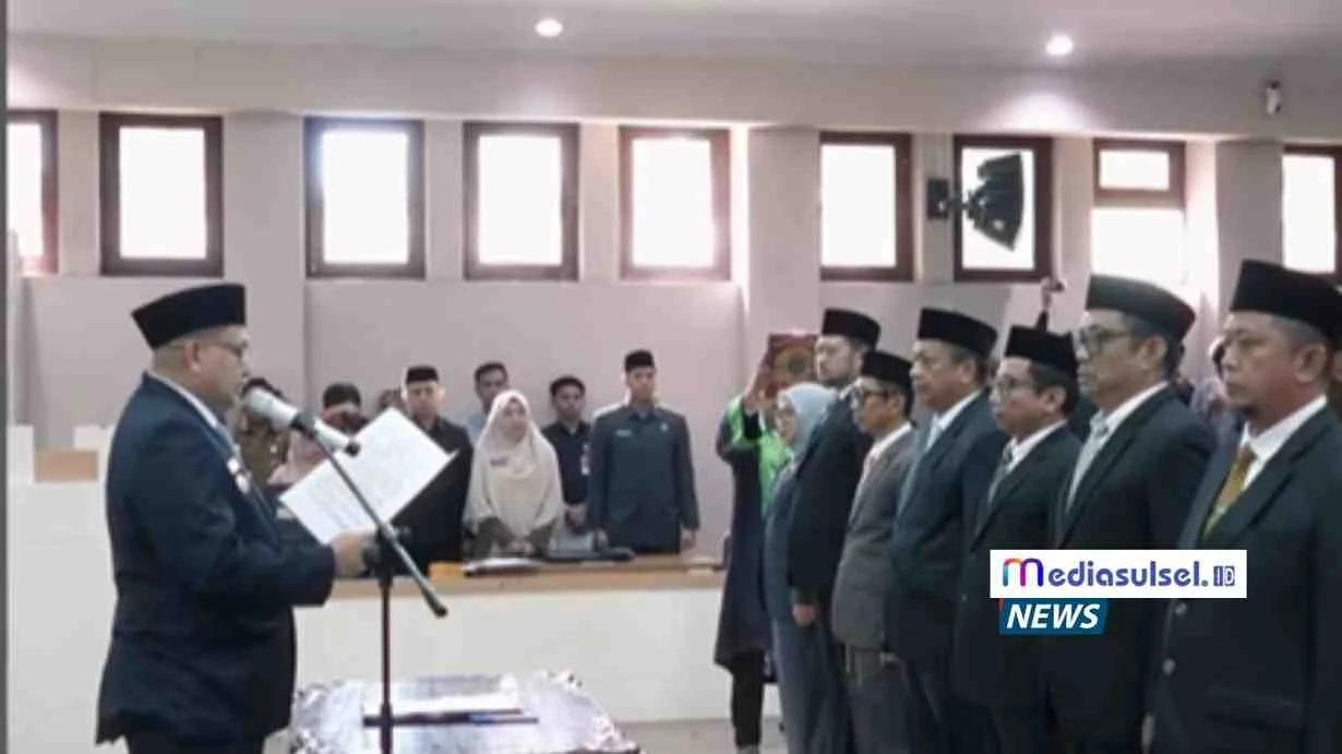 Wali Kota Makassar Lantik 9 Pejabat Eselon II, Appi Tegaskan Semua Harus Total Layani Rakyat