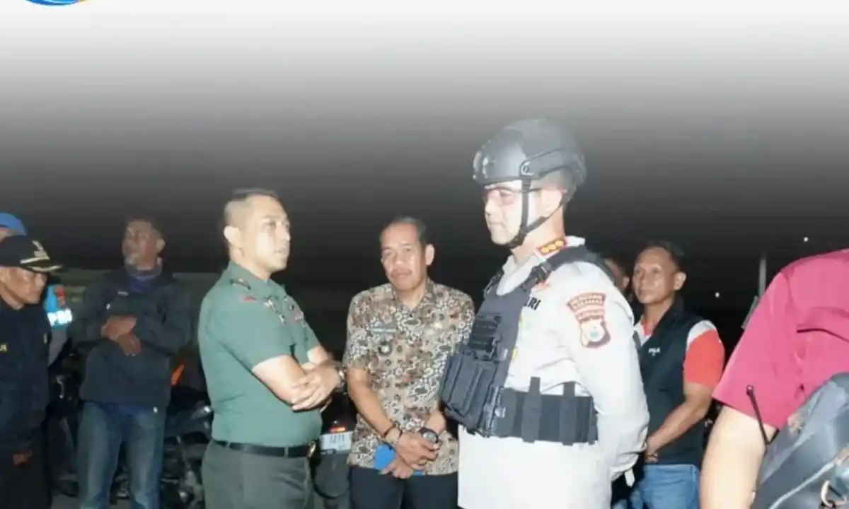 Peninjauan Kamtibmas Kelurahan Lembo oleh Kapolrestabes Makassar Dandim 1408 dan Camat Tallo 06 November 2025