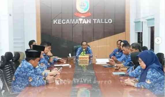 Camat Tallo Gelar Rakor Lanjutan Persiapan Pemilihan Serentak Ketua RT/RW 2025