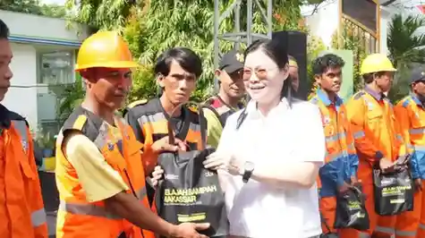 Jelajah Sampah Makassar 2025 Hari ke-8 Digelar di Tallo, Terkumpul 131,6 Kg Sampah