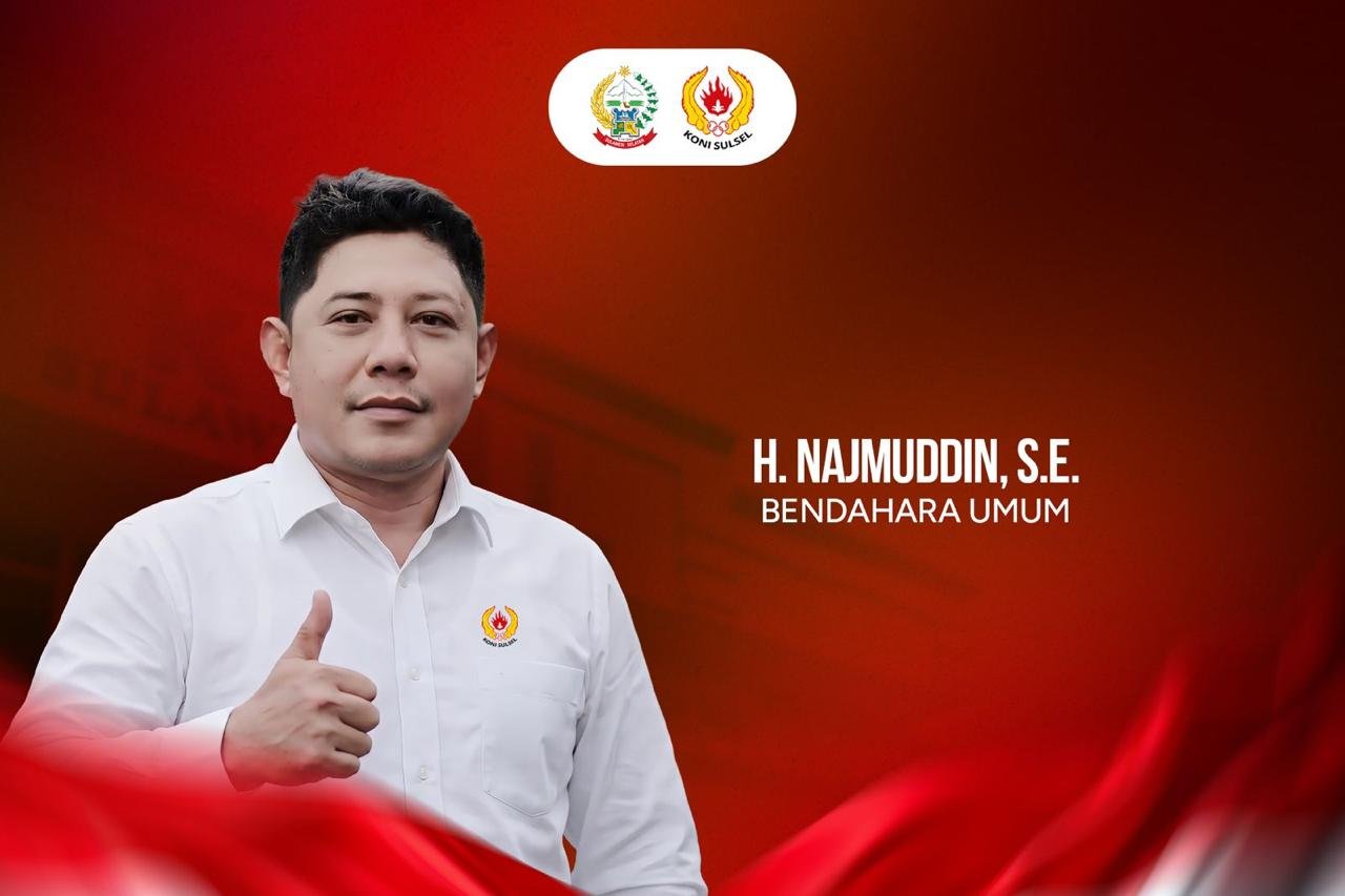 Pelantikan KONI Sulsel Berlangsung Meriah, H. Najmuddin Siap Emban Amanah Baru