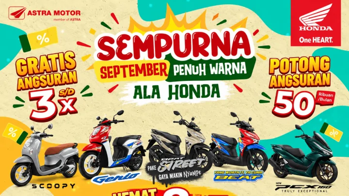 Honda Experience Day Asmo Sulsel Kumpulkan 40 Kantong Darah di KIMA 3 Promo Sempurna dari Asmo Sulsel Segera Berakhir, Konsumen Masih Bisa Nikmati Beragam Keuntungan