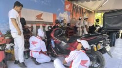 Astra Motor Makassar Sediakan Layanan Servis untuk 100 Bikers di HBD 2026
