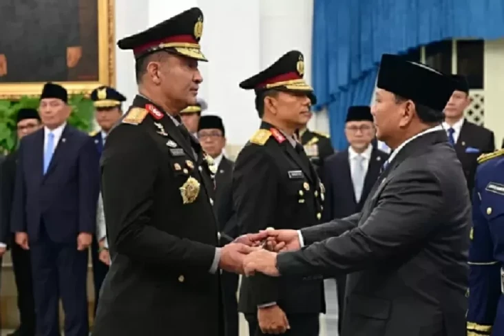 Baru Dilantik Prabowo, Kapolri Suyudi Langsung Mutasi 88 Perwira, Kapolda Sulsel Ikut Berganti