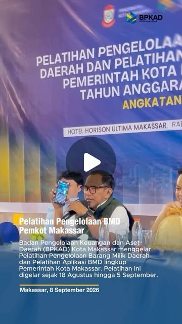 BPKAD Makassar Jangkau Sekolah dan Puskesmas dalam Penguatan Pengurus Barang