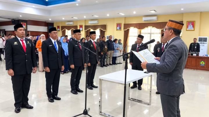 Bupati Jeneponto Lantik Empat Pejabat Pimpinan Tinggi Pratama