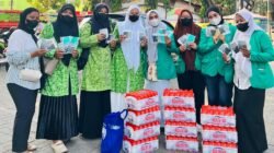 Fatayat NU Makassar distributes 1,000 free masks to anticipate ISPA from haze