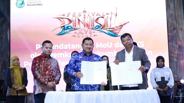 Festival Pinisi 2026 Jadi Momentum MoU Antardaerah Bulukumba dan PPU