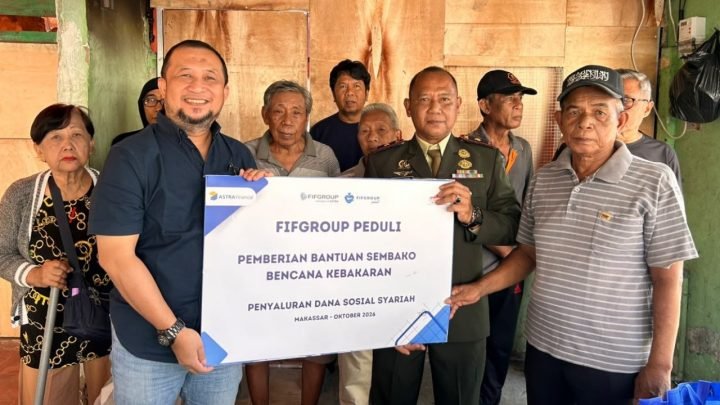 FIFGROUP Makassar Salurkan Bantuan Sembako ke Korban Kebakaran Asrama Mattoangin 1 FIFGROUP Makassar Salurkan Bantuan Sembako ke Korban Kebakaran Asrama Mattoangin