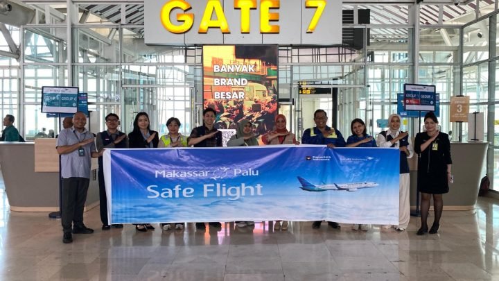 Garuda Indonesia Kembali Buka Rute Makassar-Palu Terbang Empat Kali Sepekan