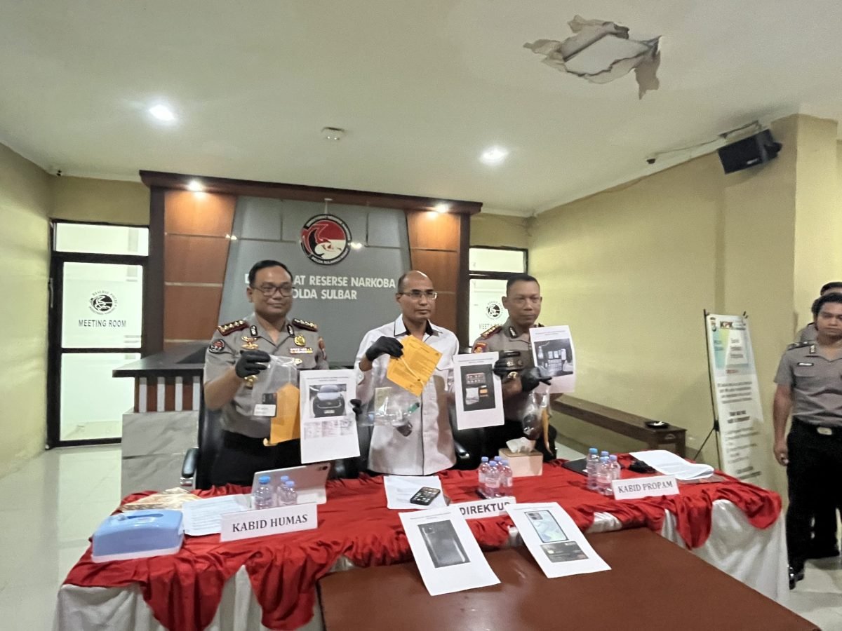 Kasus Narkoba di Sulbar, Polda Ungkap Dugaan Keterlibatan Oknum Polisi dan PNS