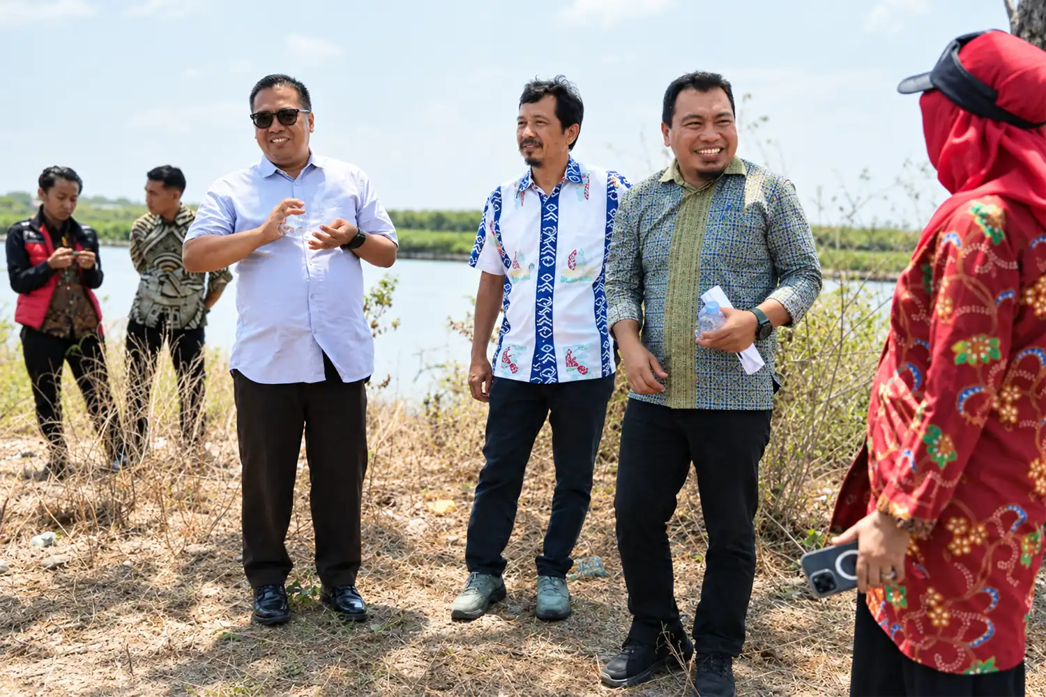 Kepala BPKAD Makassar Ikut Cek Lahan Fasilitas Barang Sitaan di Parangloe
