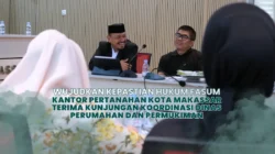 Kepastian Hukum Fasum Jadi Fokus Koordinasi Kantah Makassar dan Dinas Perumahan