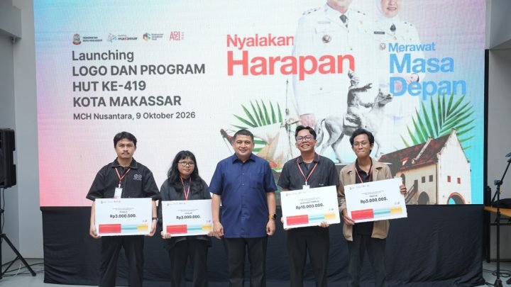 Logo HUT ke-419 Makassar Diluncurkan, Angkat Filosofi Pappaseng