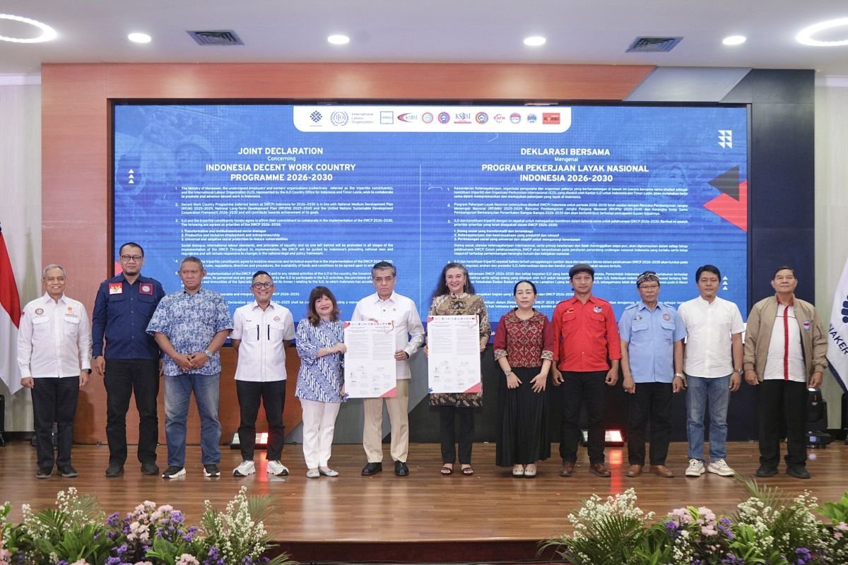 RI and ILO Agree on Decent Work Program until 2030