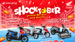 Shocktober Asmo Sulsel Bikin Cicilan Motor Honda Lebih Ringan, Ada Potongan Angsuran 5 Shocktober Asmo Sulsel Bikin Cicilan Motor Honda Lebih Ringan, Ada Potongan Angsuran