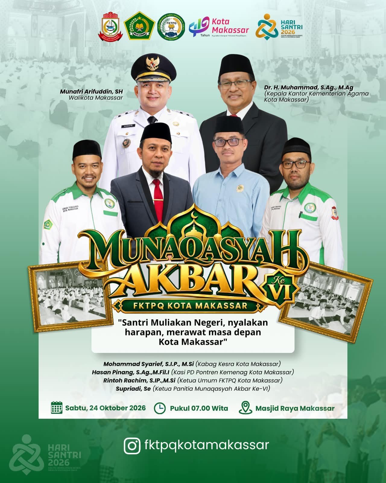 Targetkan Perwali Literasi Al-Qur’an, FKTPQ Makassar Siap Gelar Munaqasyah Akbar ke-VI