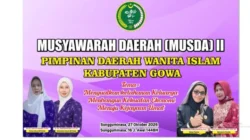 Wanita Islam Gowa Gelar Musda II dengan Tema Penguatan Ketahanan Keluarga dan Ekonomi Umat